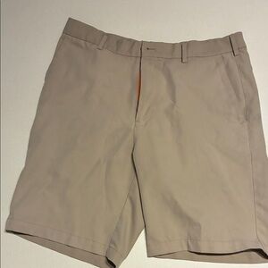 Men's Peter Millar Khaki Golf Shorts